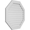 Ekena Millwork Octagonal Surface Mount PVC Gable Vent: Functional, w/ 3-1/2"W x 1"P Standard Frame, 36"W x 36"H GVPOC36X3601SF - alternate 2